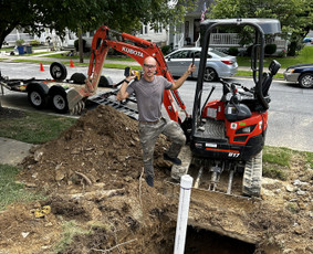 Main line dig-out